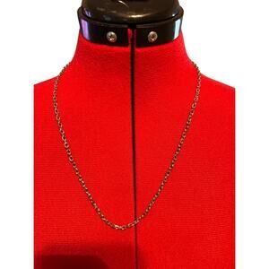 EUC Stainless Steel 316L Chain Unisex Adult Silver 23" Link Style